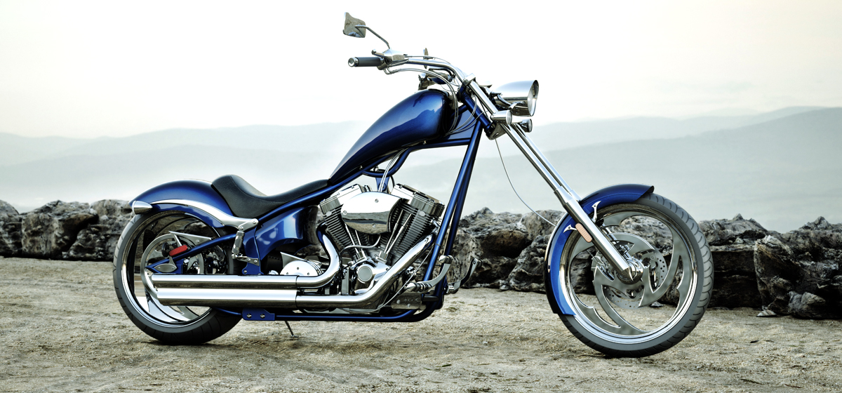 características y diseños custom de motos